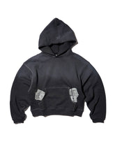 ERL / UNISEX MONEY HOODIE KNIT BLACK