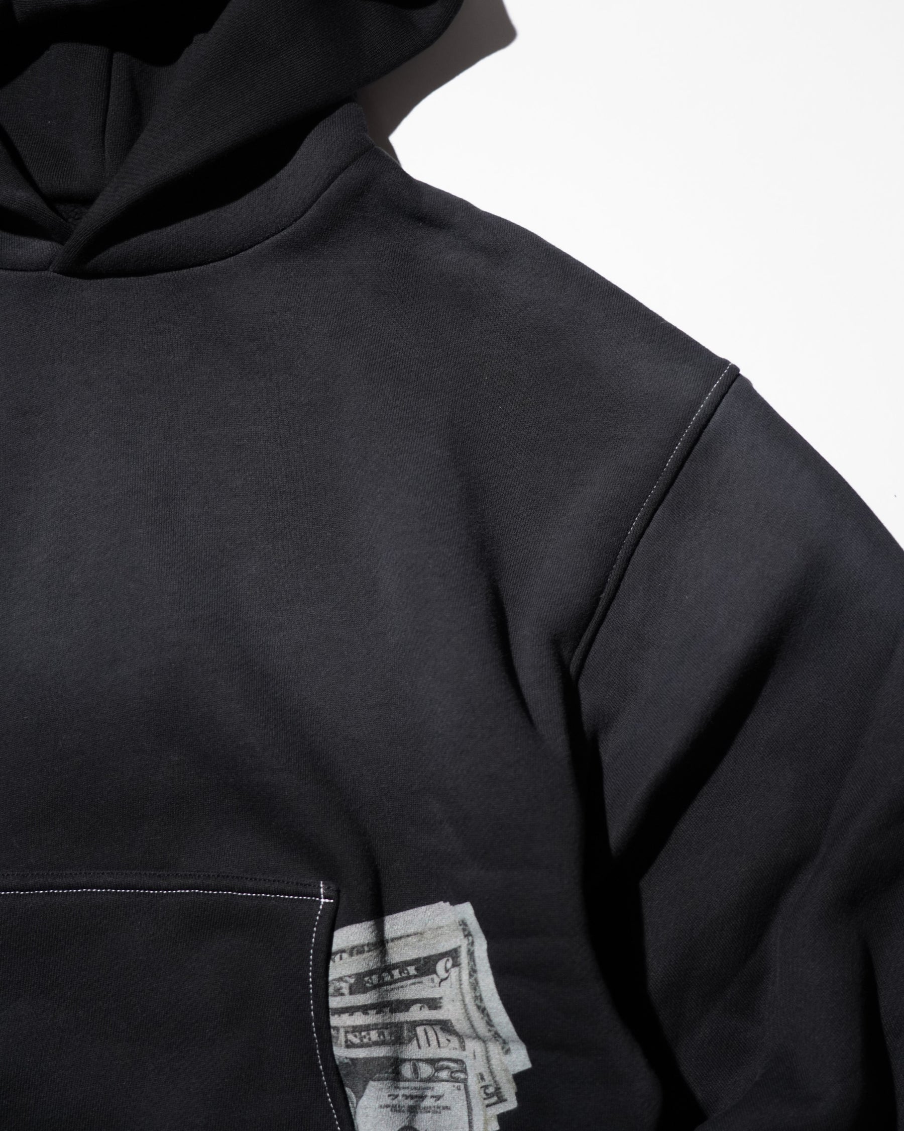 ERL / UNISEX MONEY HOODIE KNIT BLACK