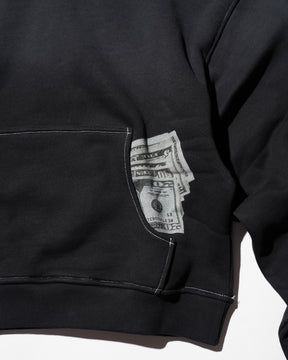 ERL / UNISEX MONEY HOODIE KNIT BLACK