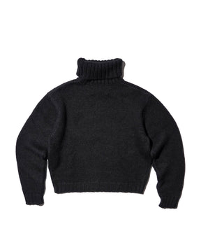 ERL / UNISEX CREST SWEATER KNIT BLACK