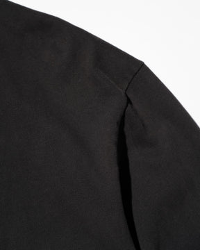 ERL / UNISEX MOCK NECK ERL SCRIPT LONG SLEEVE TEE KNIT BLACK
