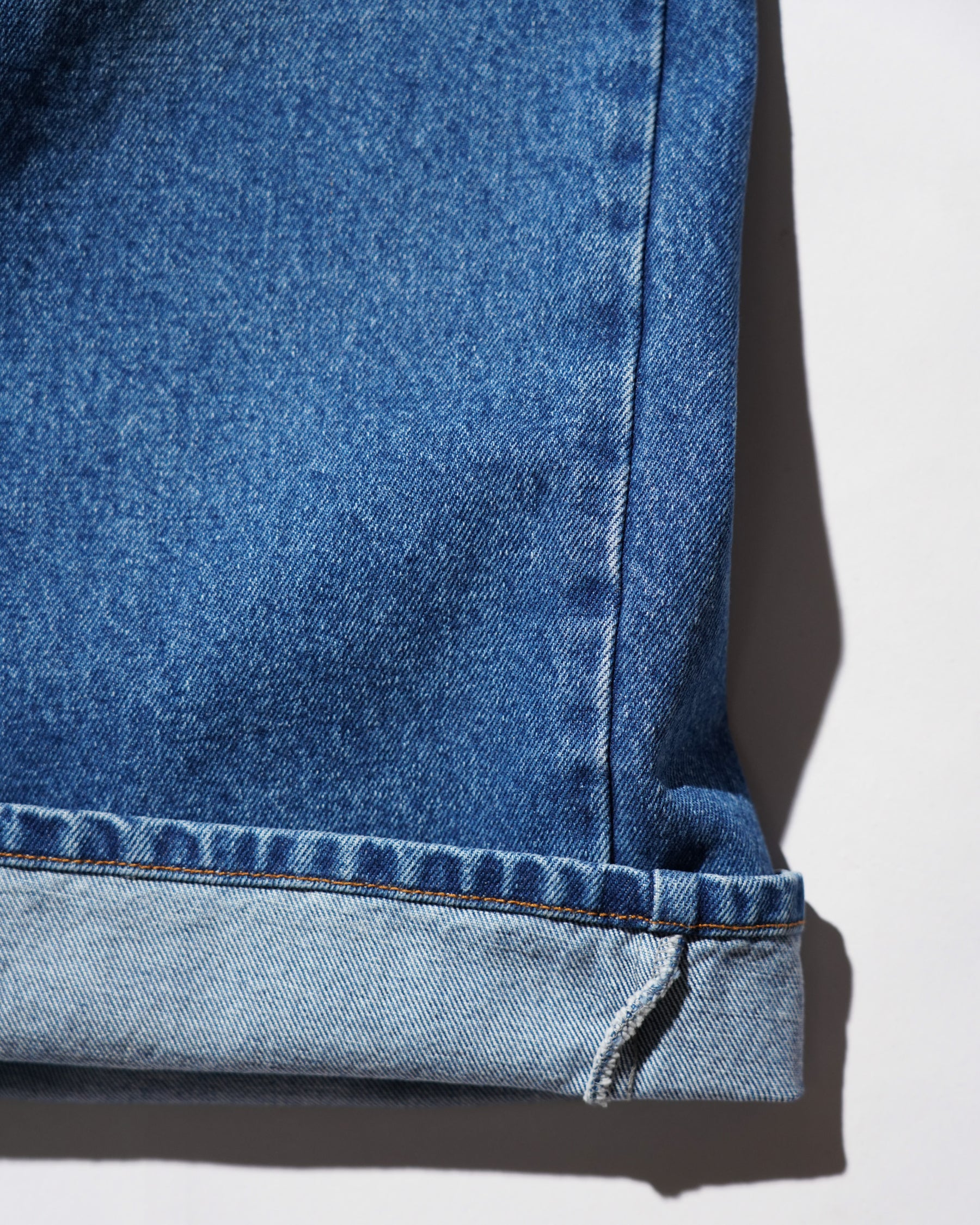 ERL / UNISEX PLEATED JEANS WOVEN BLUE