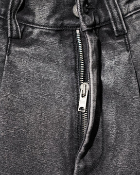 ERL / UNISEX PLEATED JEANS WOVEN BLACK