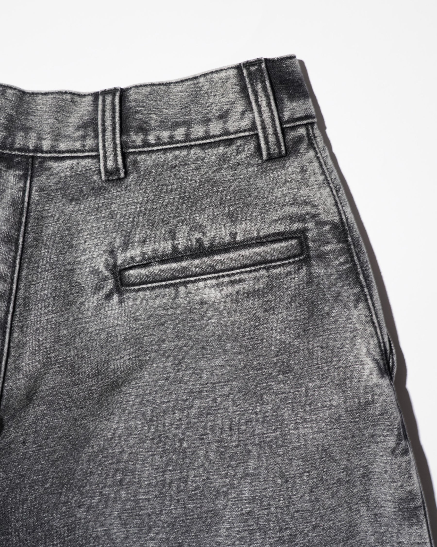 ERL / UNISEX PLEATED JEANS WOVEN BLACK