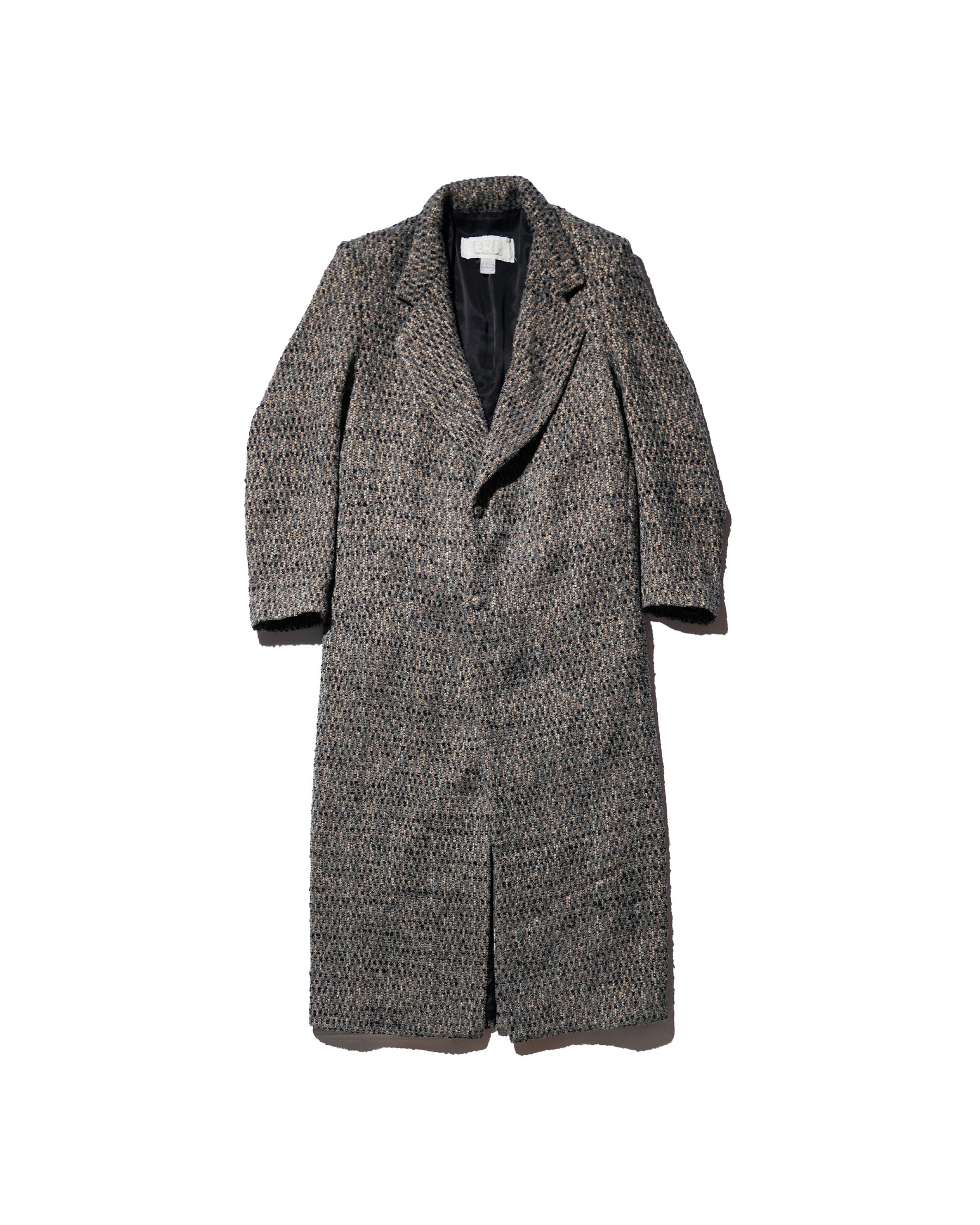 <span style="color: #f50b0b;">Last One</span> ERL / UNISEX TEXTURED WOOL OVERCOAT WOVEN GRAY