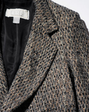 <span style="color: #f50b0b;">Last One</span> ERL / UNISEX TEXTURED WOOL OVERCOAT WOVEN GRAY
