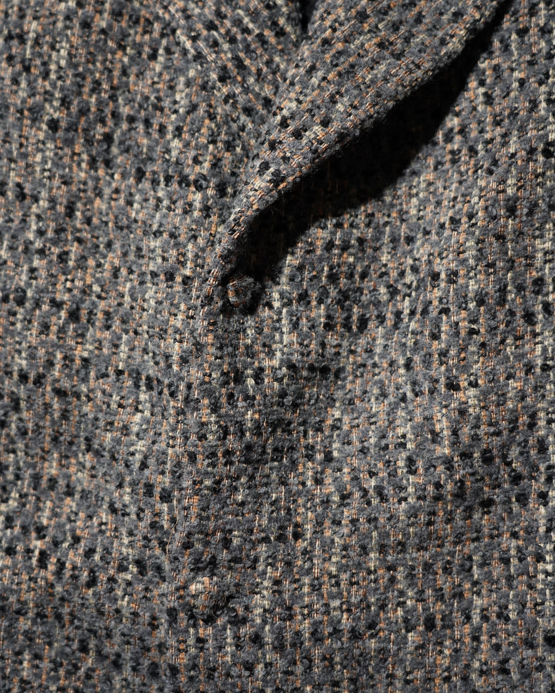 <span style="color: #f50b0b;">Last One</span> ERL / UNISEX TEXTURED WOOL OVERCOAT WOVEN GRAY