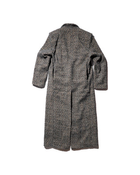 <span style="color: #f50b0b;">Last One</span> ERL / UNISEX TEXTURED WOOL OVERCOAT WOVEN GRAY