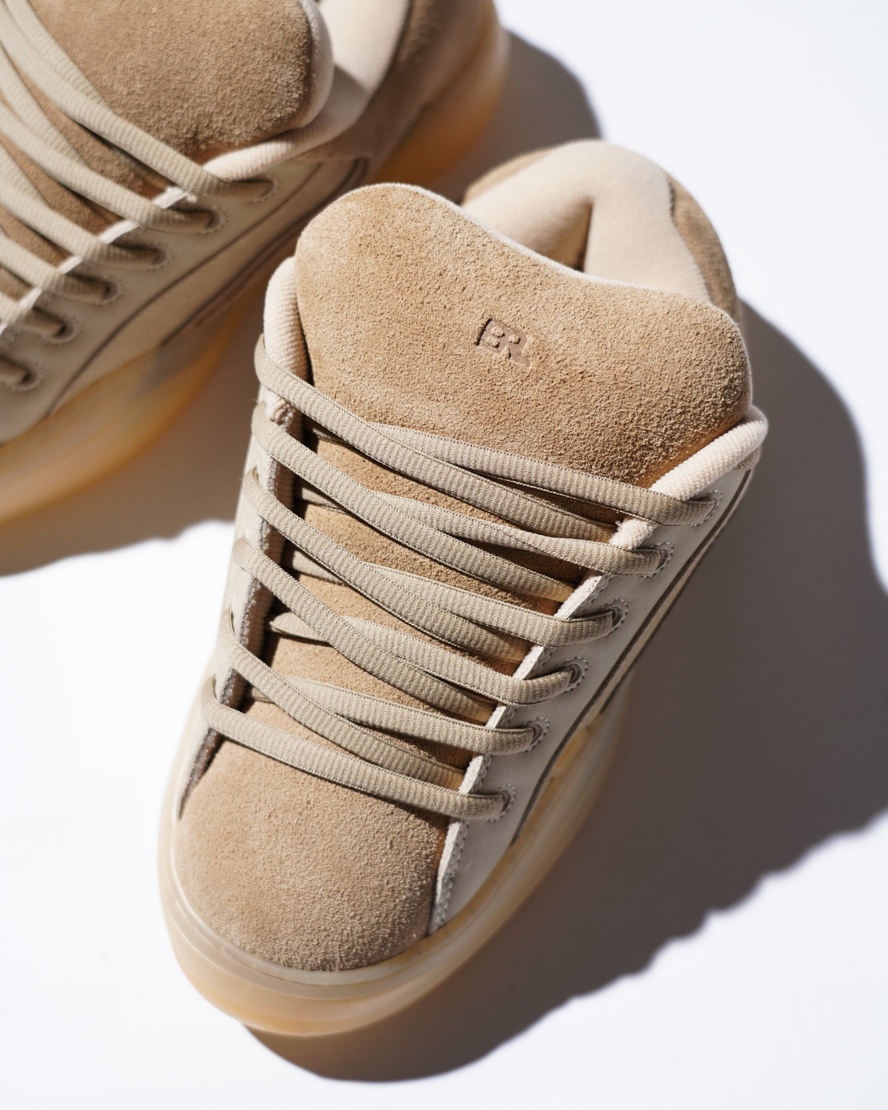ERL / UNSIEX ERL QUAD VAMP LEATHER BEIGE