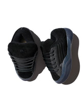 ERL / UNSIEX ERL QUAD VAMP LEATHER BLACK