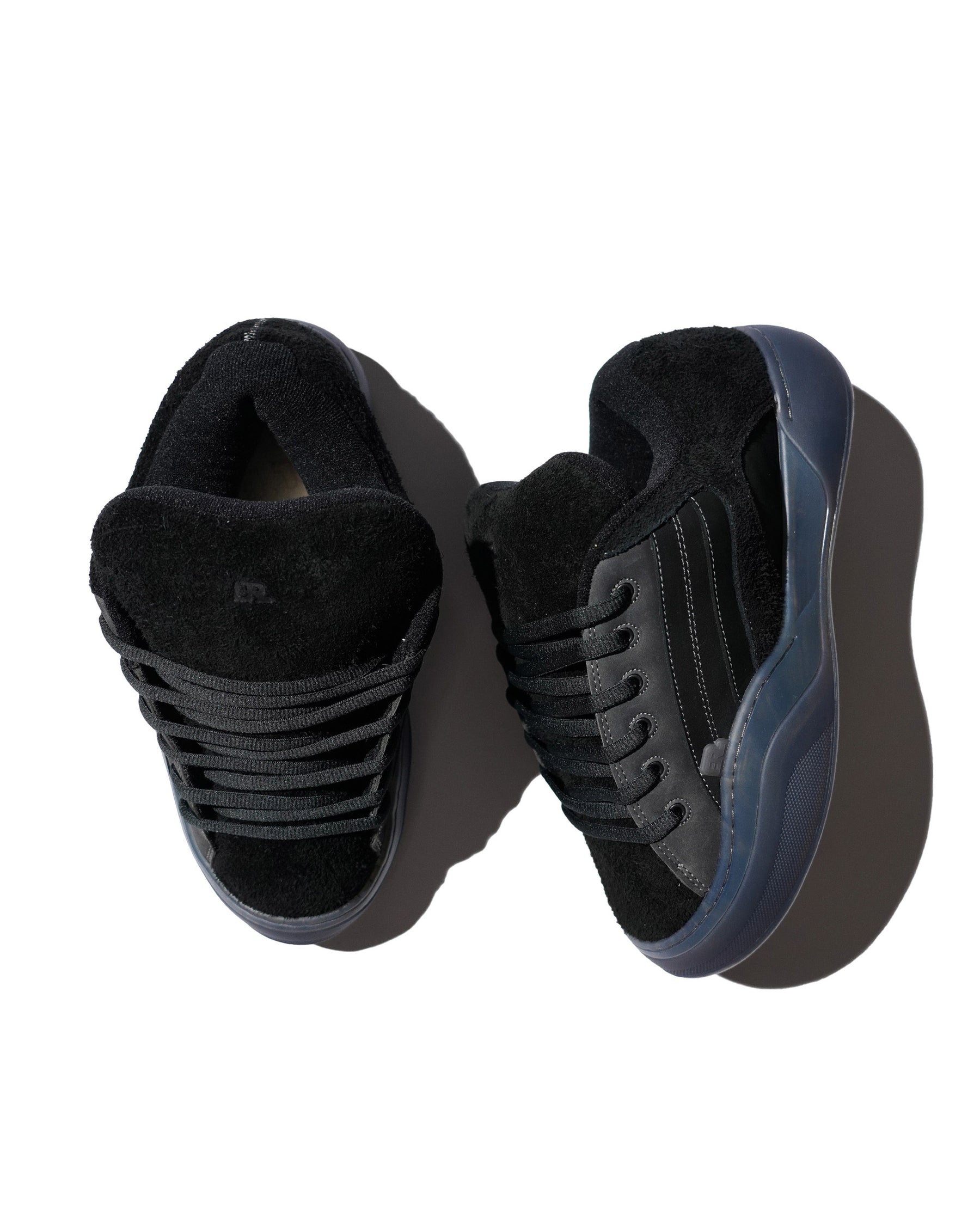 ERL / UNSIEX ERL QUAD VAMP LEATHER BLACK