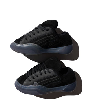ERL / UNSIEX ERL QUAD VAMP LEATHER BLACK