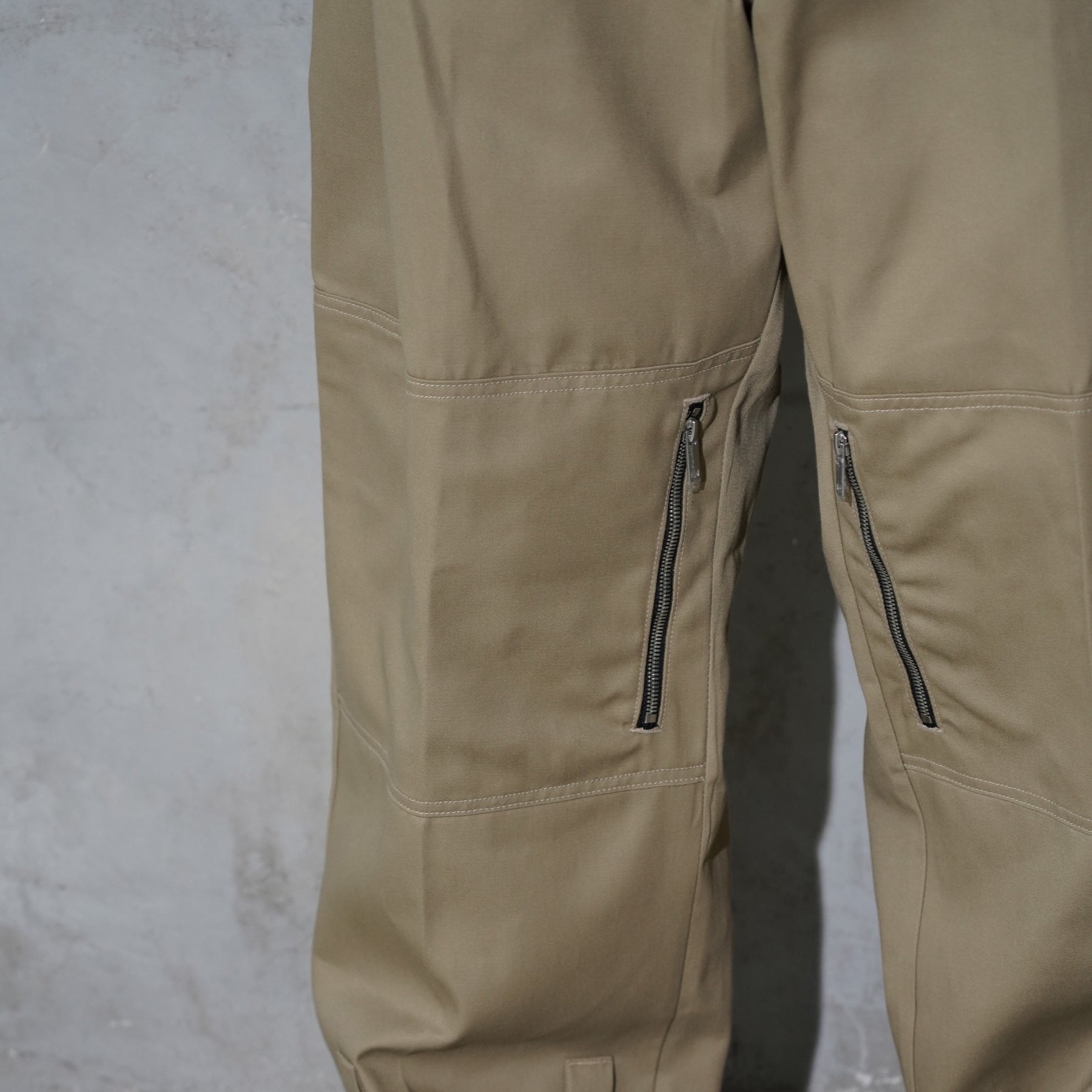 WHATEVERWORKS / DOUBLE KNEE PK PANTS KHAKI