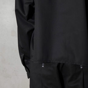 <span style="color: #ff2a00;">Last One</span> WHATEVERWORKS / PLEATED LS SHIRT BLACK