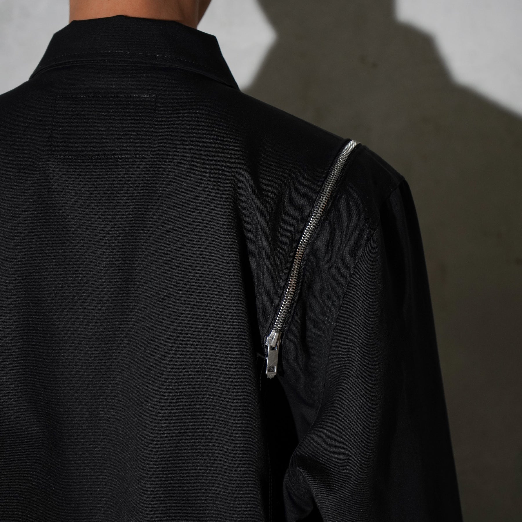 WHATEVERWORKS / SPLIT JACKET BLACK