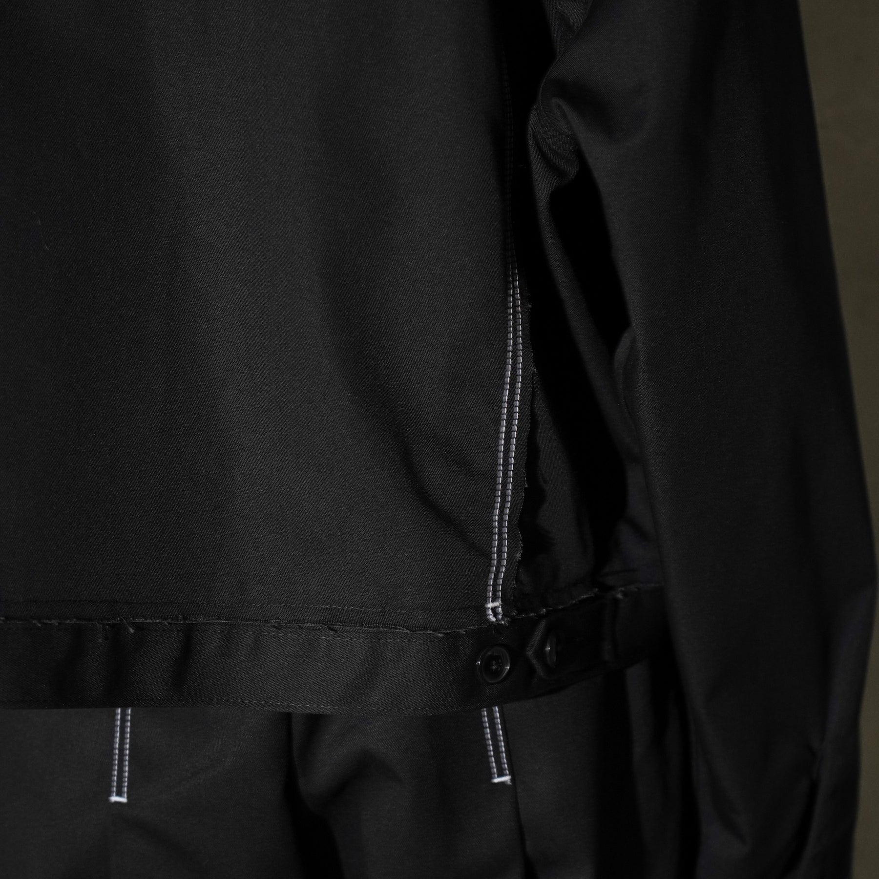 WHATEVERWORKS / SPLIT JACKET BLACK