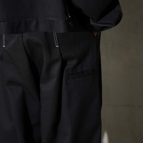 WHATEVERWORKS / DOUBLE KNEE PK PANTS BLACK