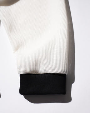 WESTFALL / STRIPED LACE DOUBLE SHIRT BLACK