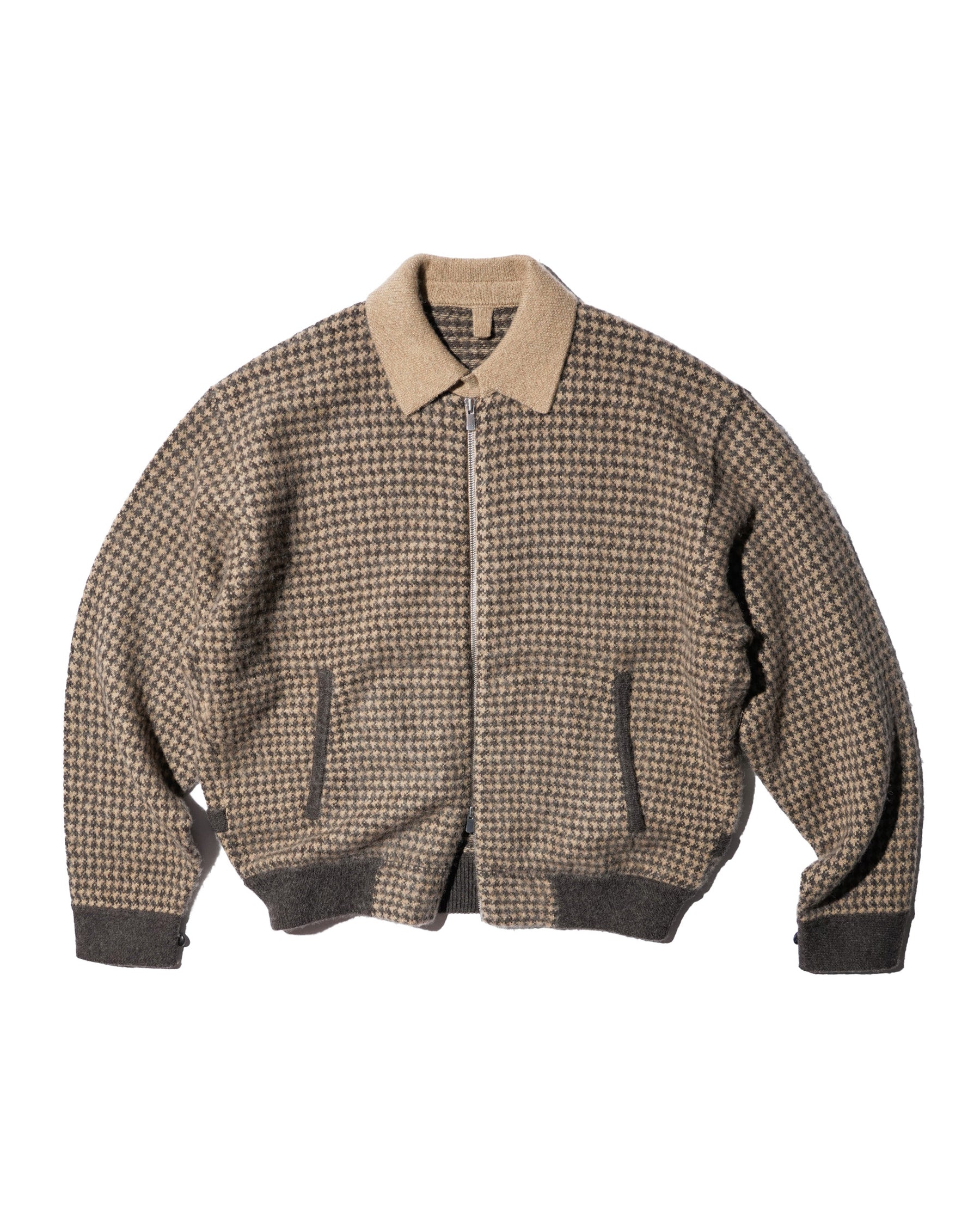 <span style="color: #f50b0b;">Last One</span> MEIAS / WOOL JQ HARRINGTON KNIT JK BROWN