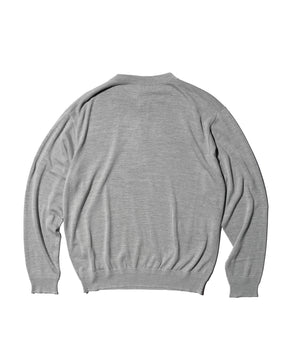 <span style="color: #f50b0b;">Last One</span> MEIAS / SILK HENLEY NECK PO T.GRAY