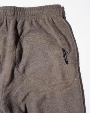 JEONGLI / RIVER SWEAT PANTS BROWN