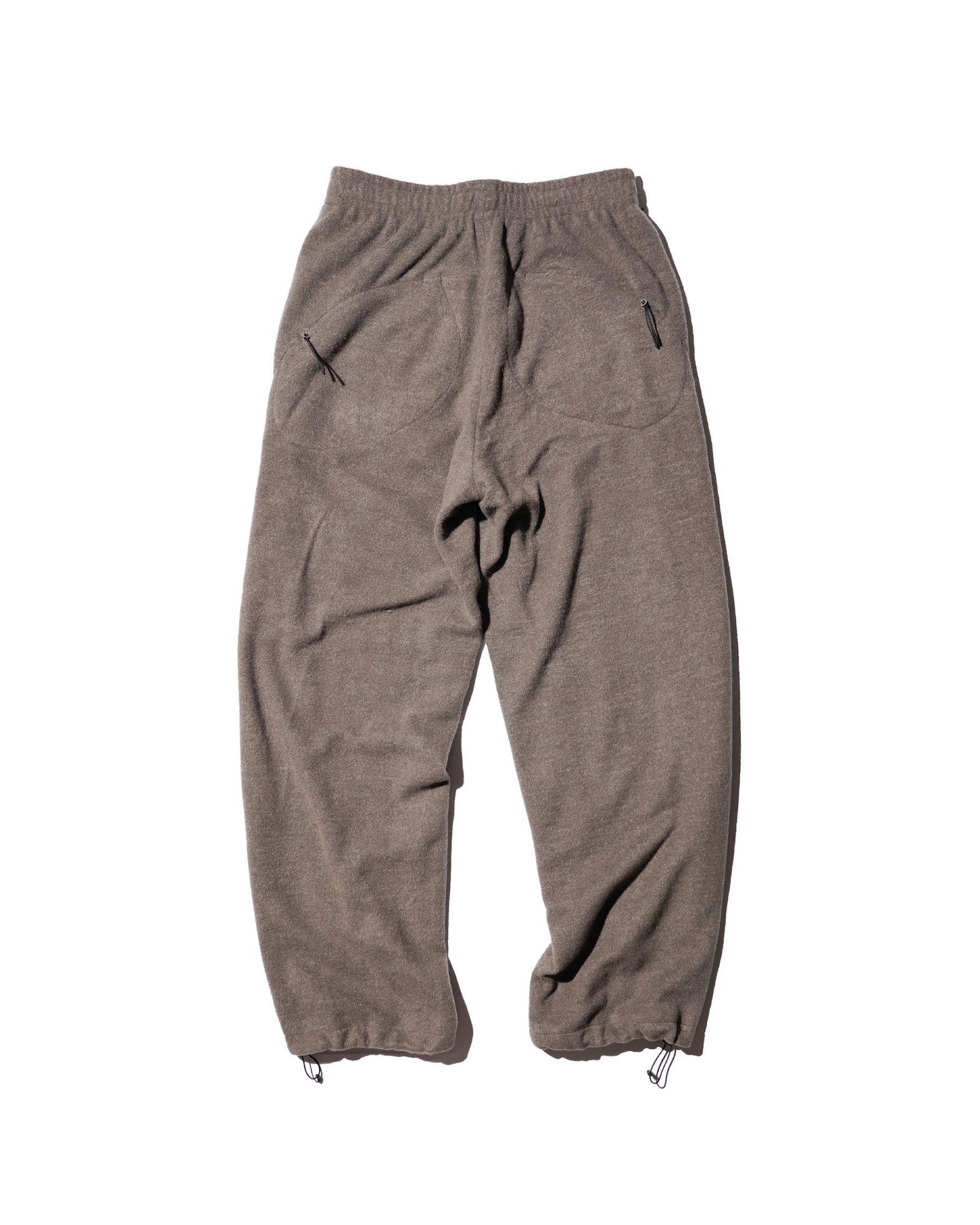 JEONGLI / RIVER SWEAT PANTS BROWN