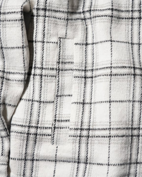 PRO CLUB / Work Shirt Jacket WHITE PLAID 9