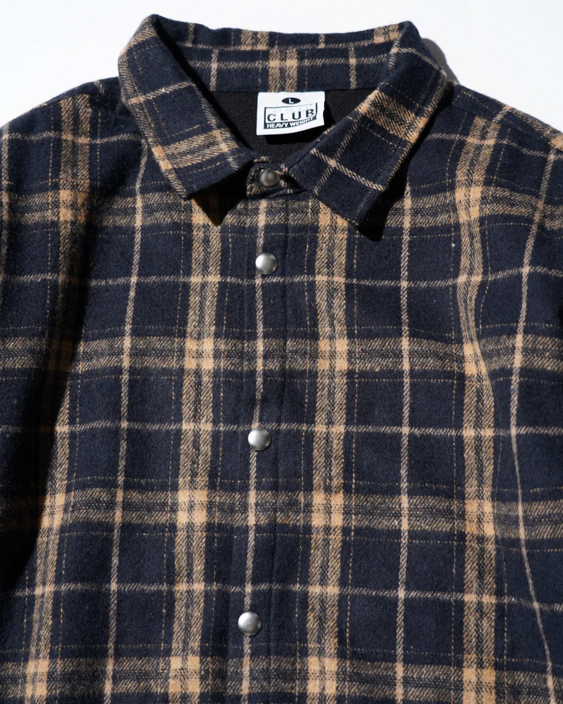 PRO CLUB / Work Shirt Jacket NAVY KHAKI 9