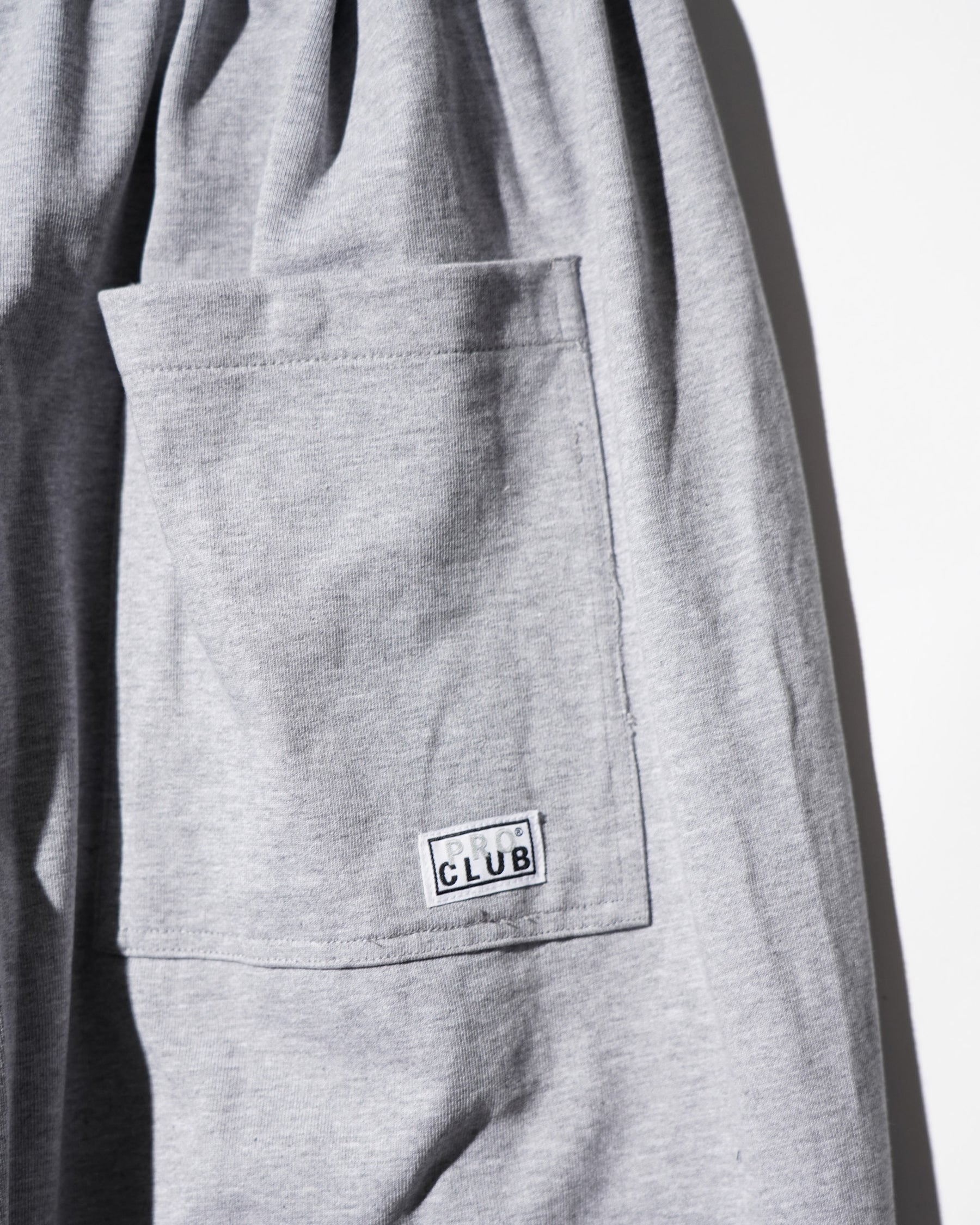 PRO CLUB / Heavywide Volume Jersey Pant HEATHER GRAY 12