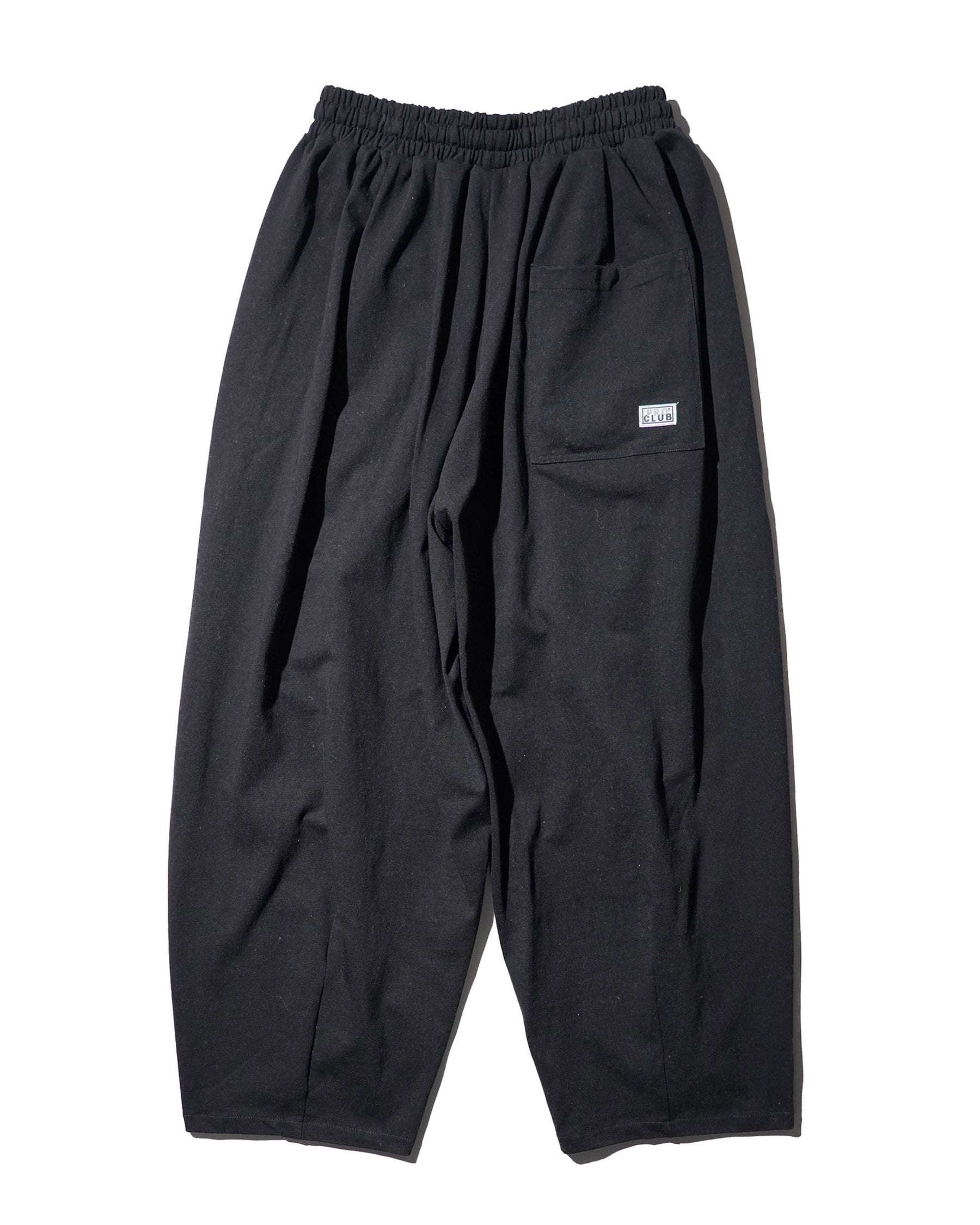 PRO CLUB / Heavywide Volume Jersey Pant BLACK 8
