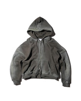 TEPPEI FURUYAMA / PAINTFADE ZIP-UP HOODIE C.GRAY