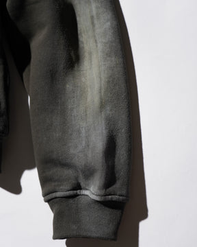 TEPPEI FURUYAMA / PAINTFADE ZIP-UP HOODIE C.GRAY