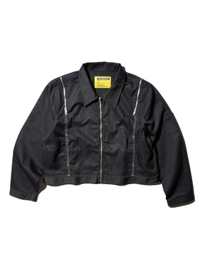 WHATEVERWORKS / SPLIT JACKET BLACK