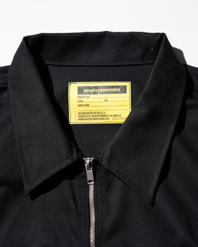 WHATEVERWORKS / SPLIT JACKET BLACK