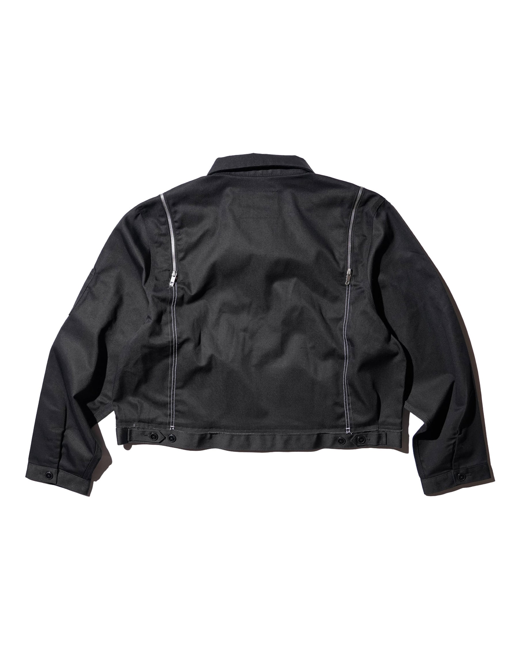 WHATEVERWORKS / SPLIT JACKET BLACK