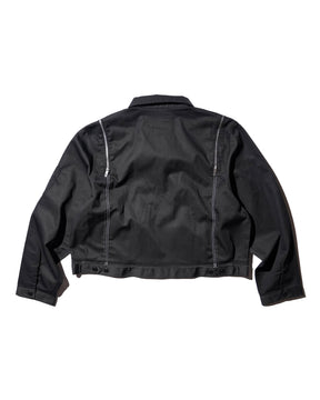 WHATEVERWORKS / SPLIT JACKET BLACK
