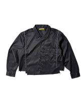 <span style="color: #f50b0b;">Last One</span> WHATEVERWORKS / SPLIT LS SHIRT BLACK