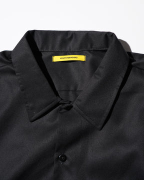 <span style="color: #f50b0b;">Last One</span> WHATEVERWORKS / SPLIT LS SHIRT BLACK