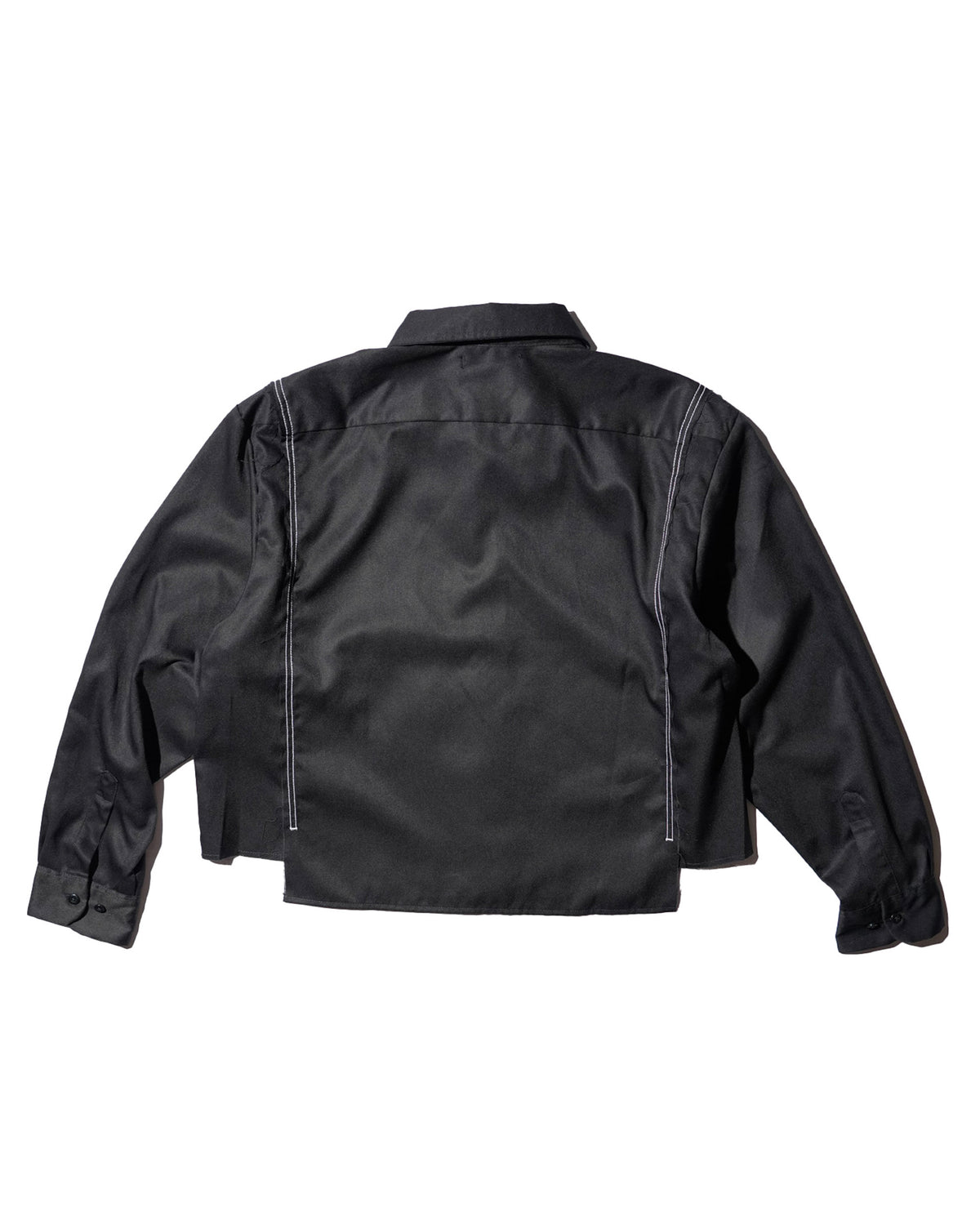 <span style="color: #f50b0b;">Last One</span> WHATEVERWORKS / SPLIT LS SHIRT BLACK