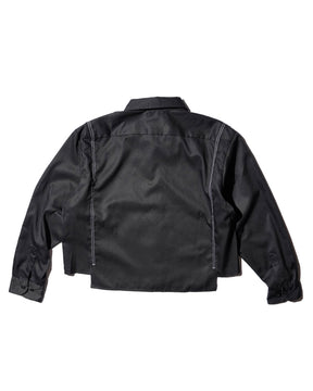 <span style="color: #f50b0b;">Last One</span> WHATEVERWORKS / SPLIT LS SHIRT BLACK