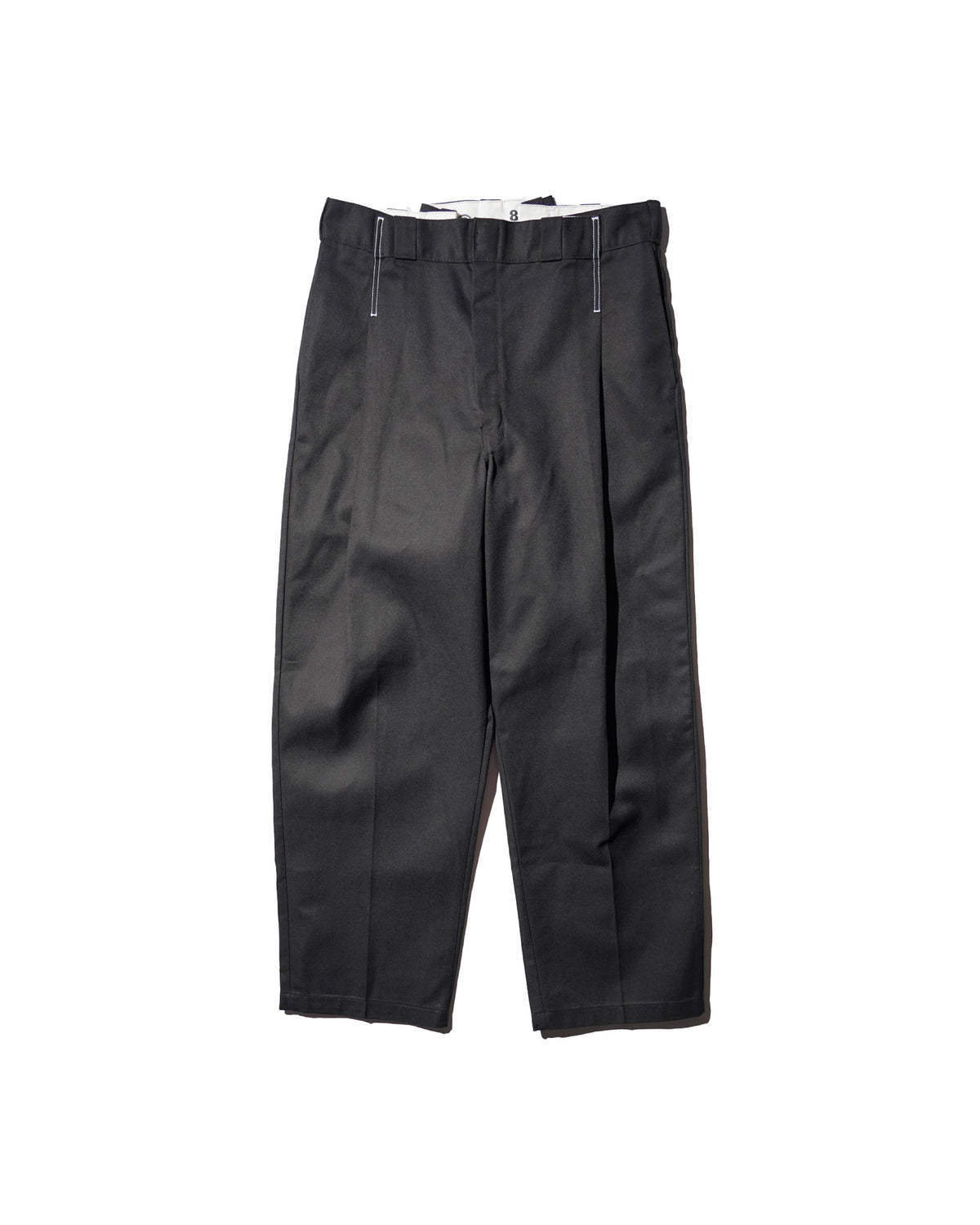 WHATEVERWORKS / PLEATED PANTS BLACK