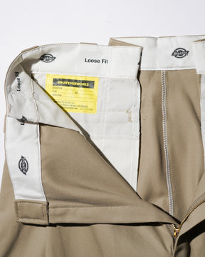 WHATEVERWORKS / DOUBLE KNEE PK PANTS KHAKI