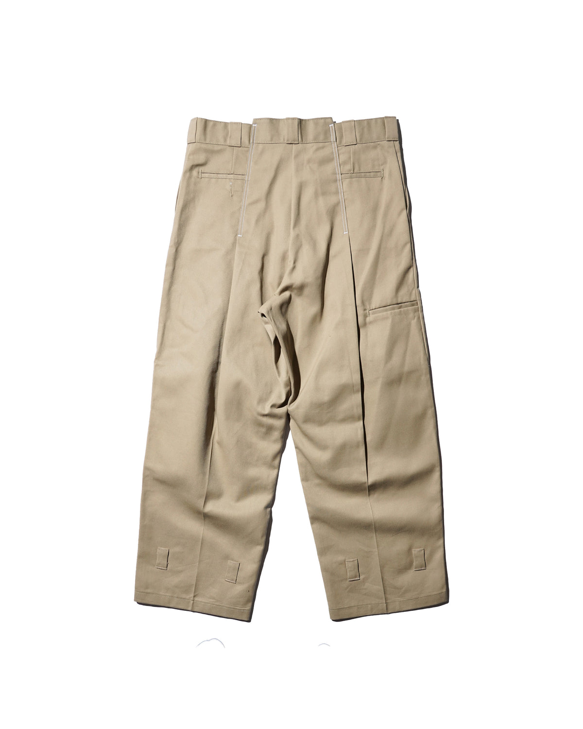 WHATEVERWORKS / DOUBLE KNEE PK PANTS KHAKI