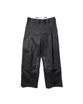 WHATEVERWORKS / DOUBLE KNEE PK PANTS BLACK