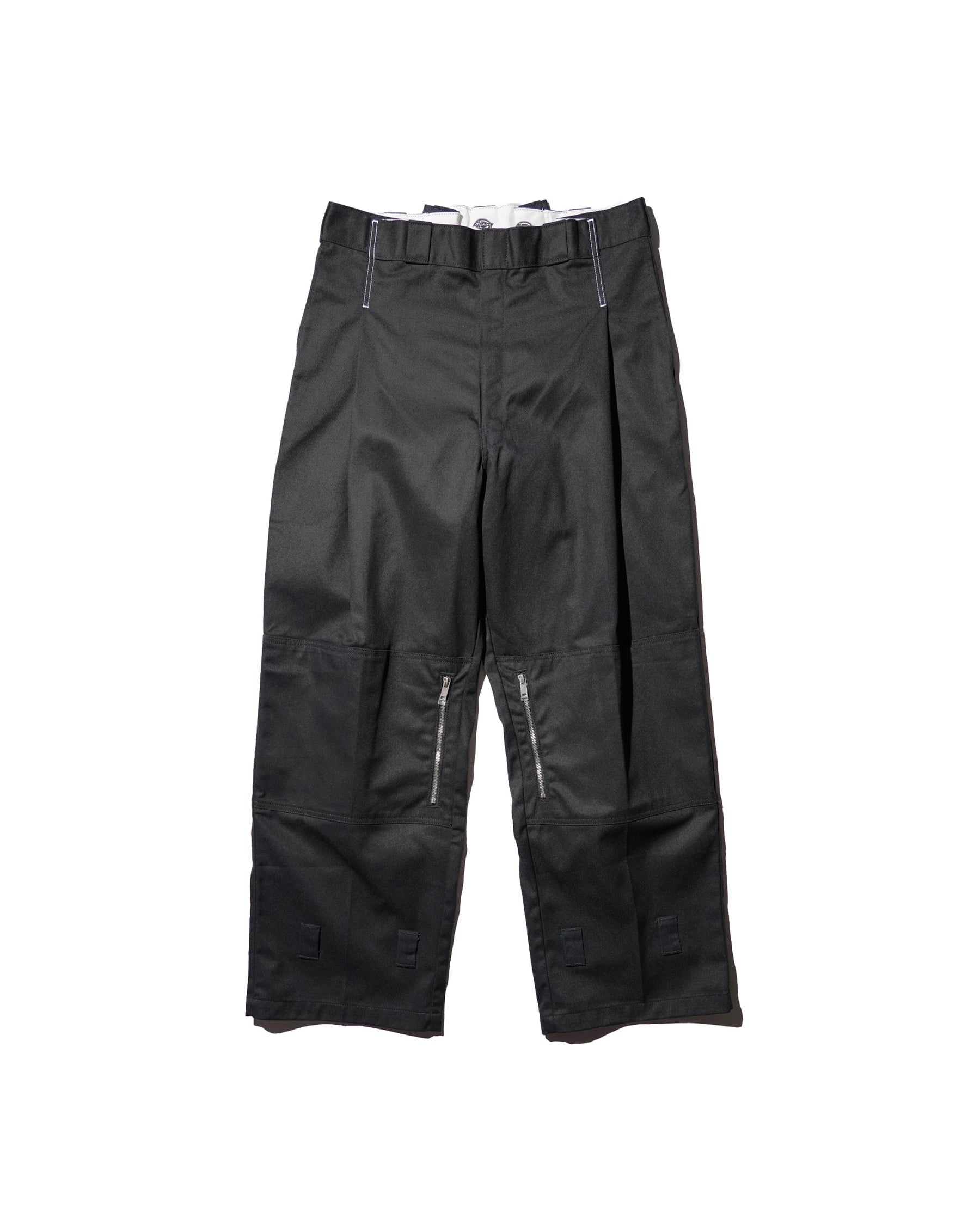 WHATEVERWORKS / DOUBLE KNEE PK PANTS BLACK