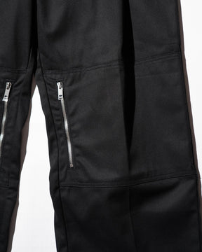 WHATEVERWORKS / DOUBLE KNEE PK PANTS BLACK