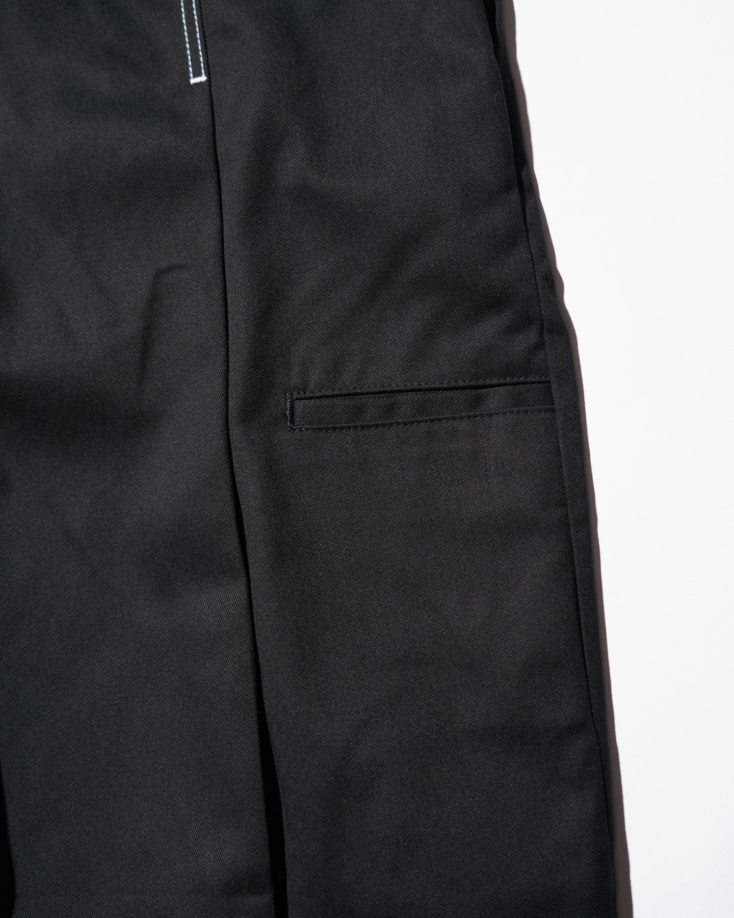 WHATEVERWORKS / DOUBLE KNEE PK PANTS BLACK