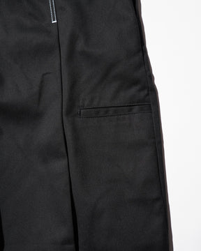 WHATEVERWORKS / DOUBLE KNEE PK PANTS BLACK