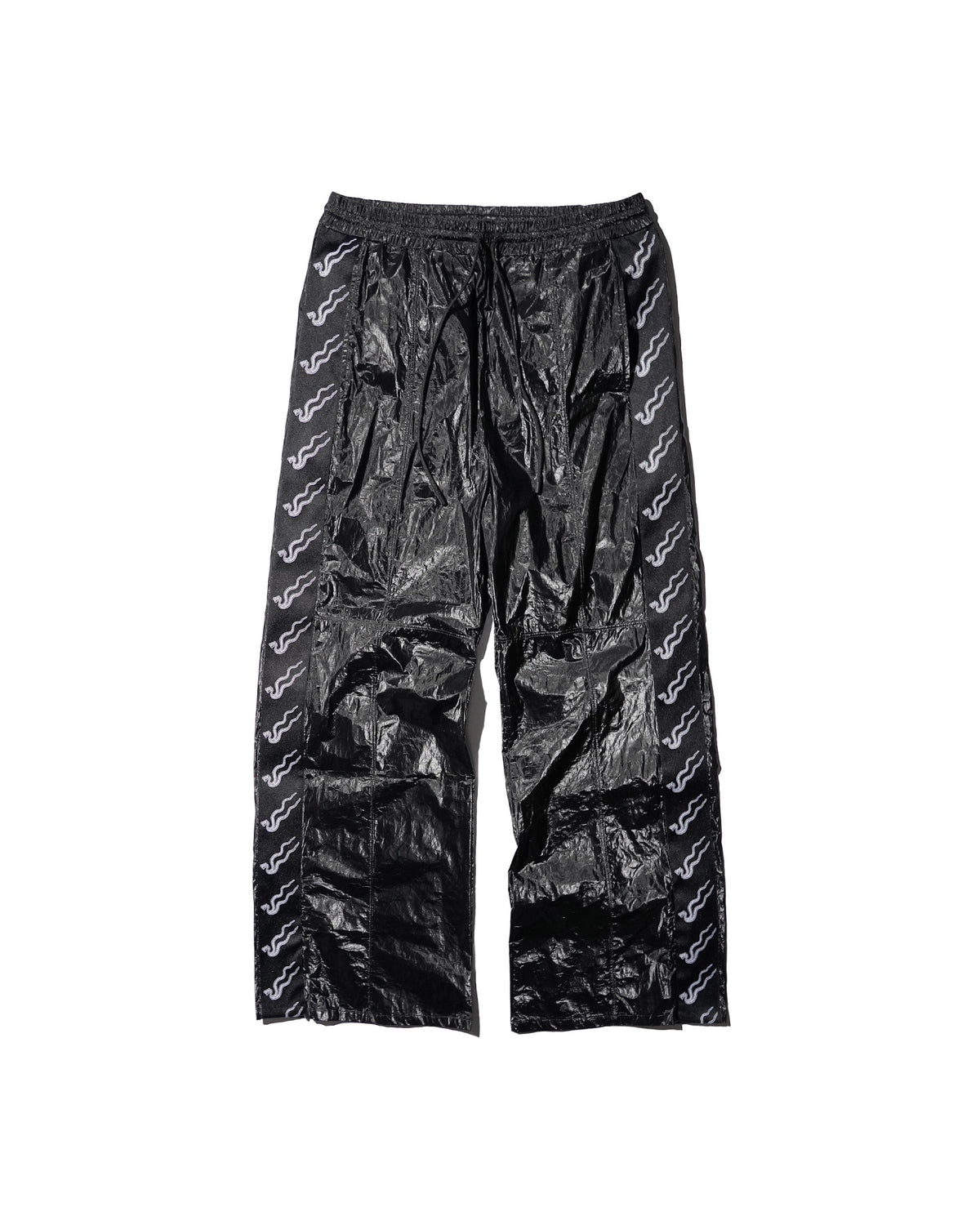 <span style="color: #f50b0b;">Last One</span> LU'U DAN / STACKED PANTS BLACK