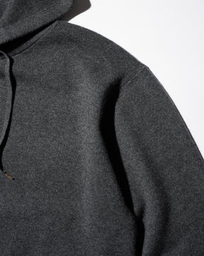 MEIAS / WOOL CASHMERE HOODIE PO T.GRAY